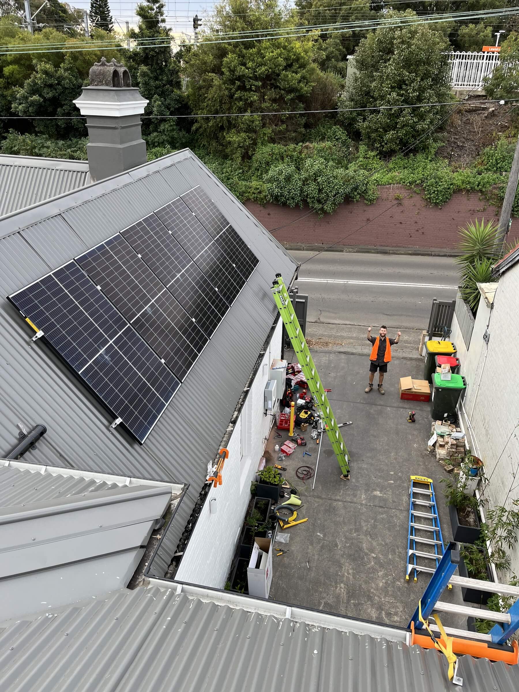 SJ Power Solar Panel Installation 02